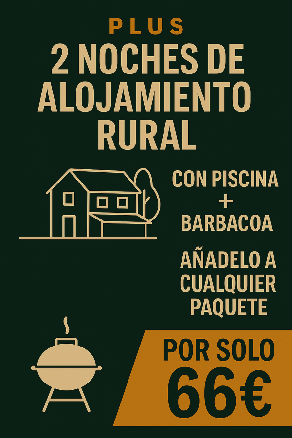 Alojamiento rural con piscina y barbacoa