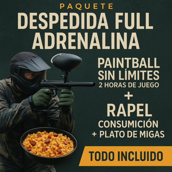 Paquete Despedida Full Adrenalina