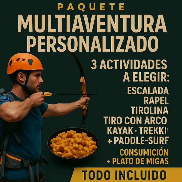 Multiaventura (3 actividades a elegir)